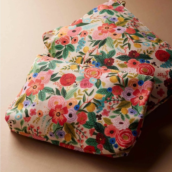 New! Rifle Paper Co. Pouch Set - Picture 4 of 10